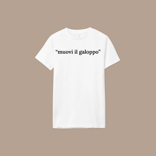 T-shirt 'che puoi sentire' ©