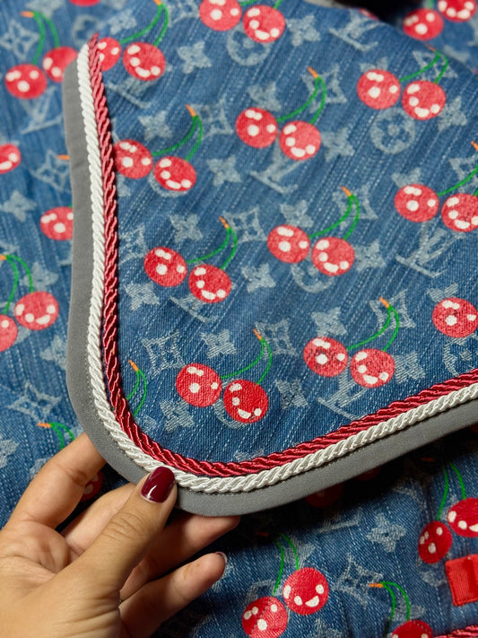 Set Sottosella e Cuffia Cherry LV