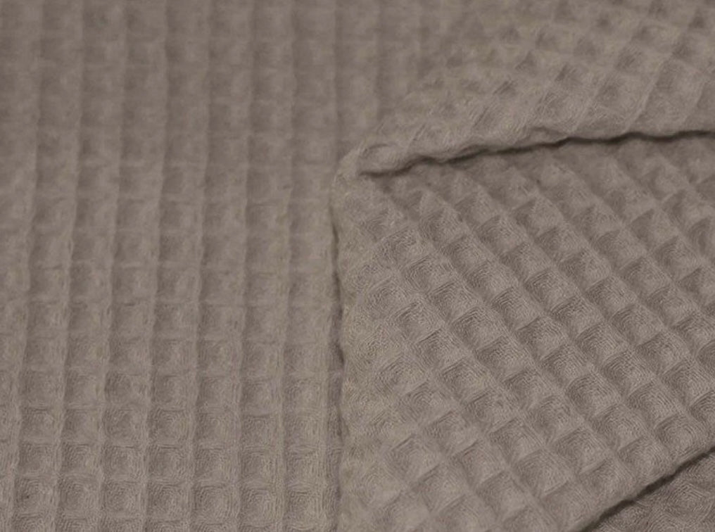 Coperta in Nido d’ape; colori neutri