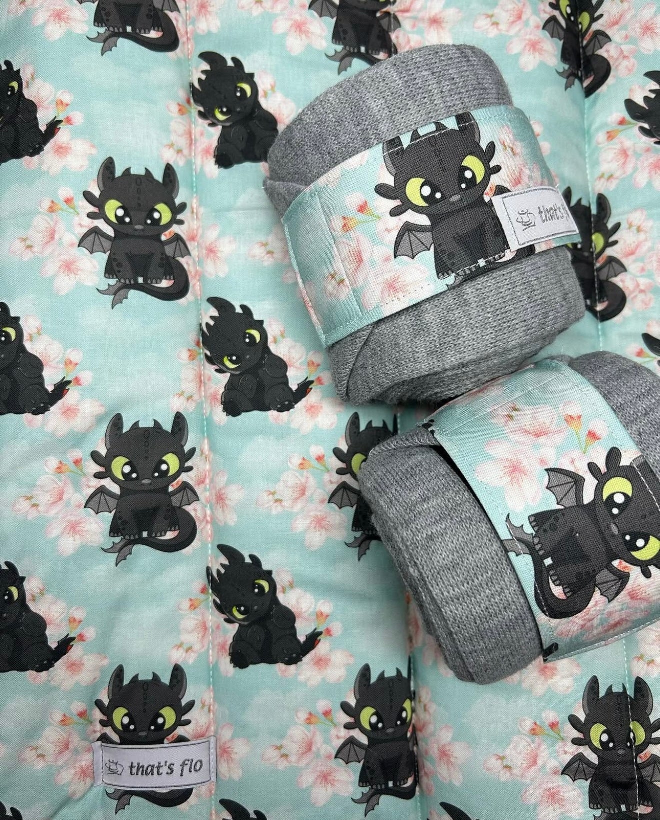 Set Sottofasce e Fasce Sdentato Flower