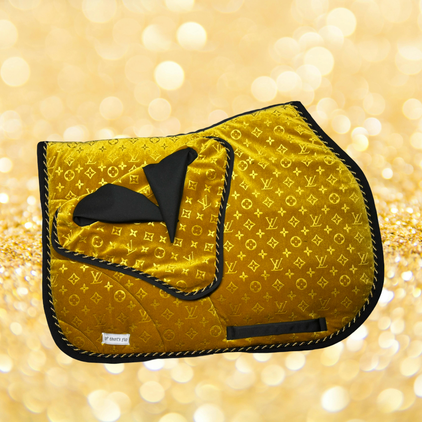Set LV velvet Gold