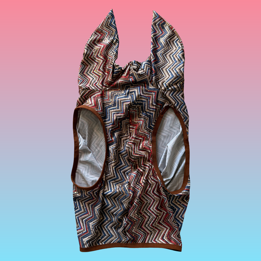 Maschera Lycra goldy