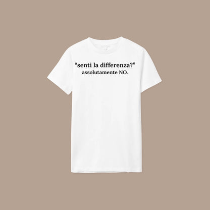 T-shirt 'che puoi sentire' ©