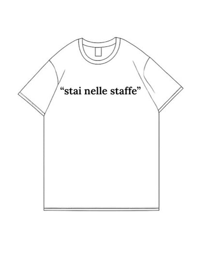 T-shirt 'che puoi sentire' ©