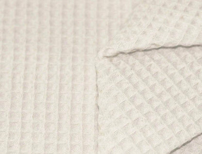 Coperta in Nido d’ape; colori neutri
