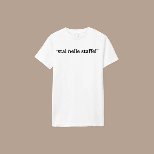 T-shirt 'che puoi sentire' ©