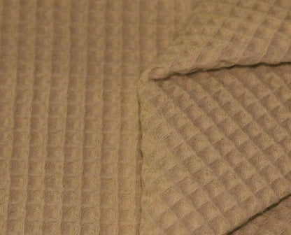 Coperta in Nido d’ape; colori neutri