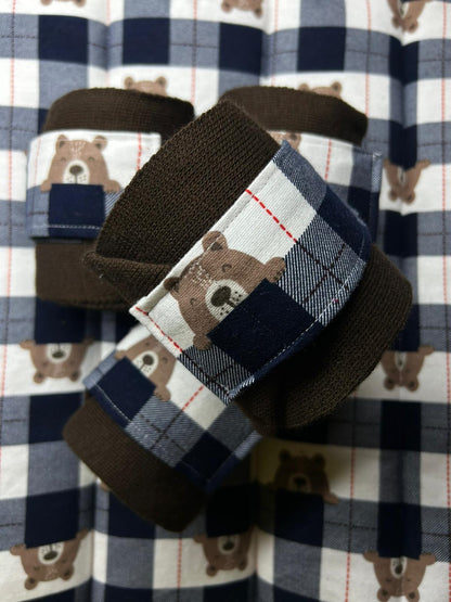 Set Sottofasce e Fasce Tartan Teddy