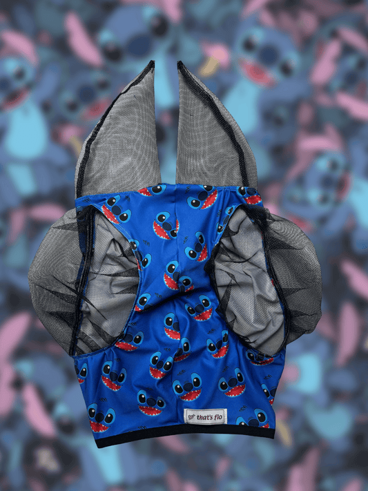 Maschera Mosche Stich Blu