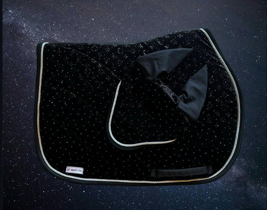 Set LV velvet Sparkle Black
