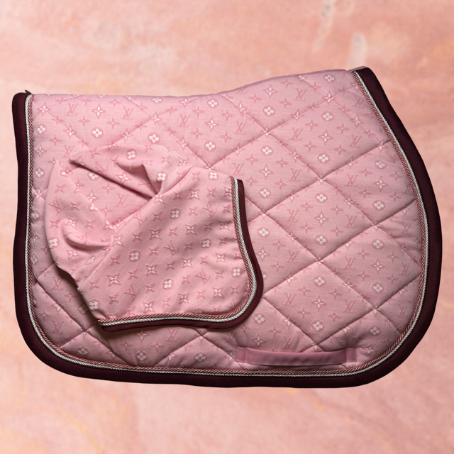 Set LV jacquard Pink